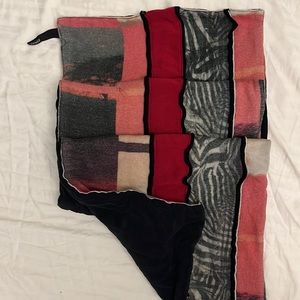 Edun knit and silk scarf